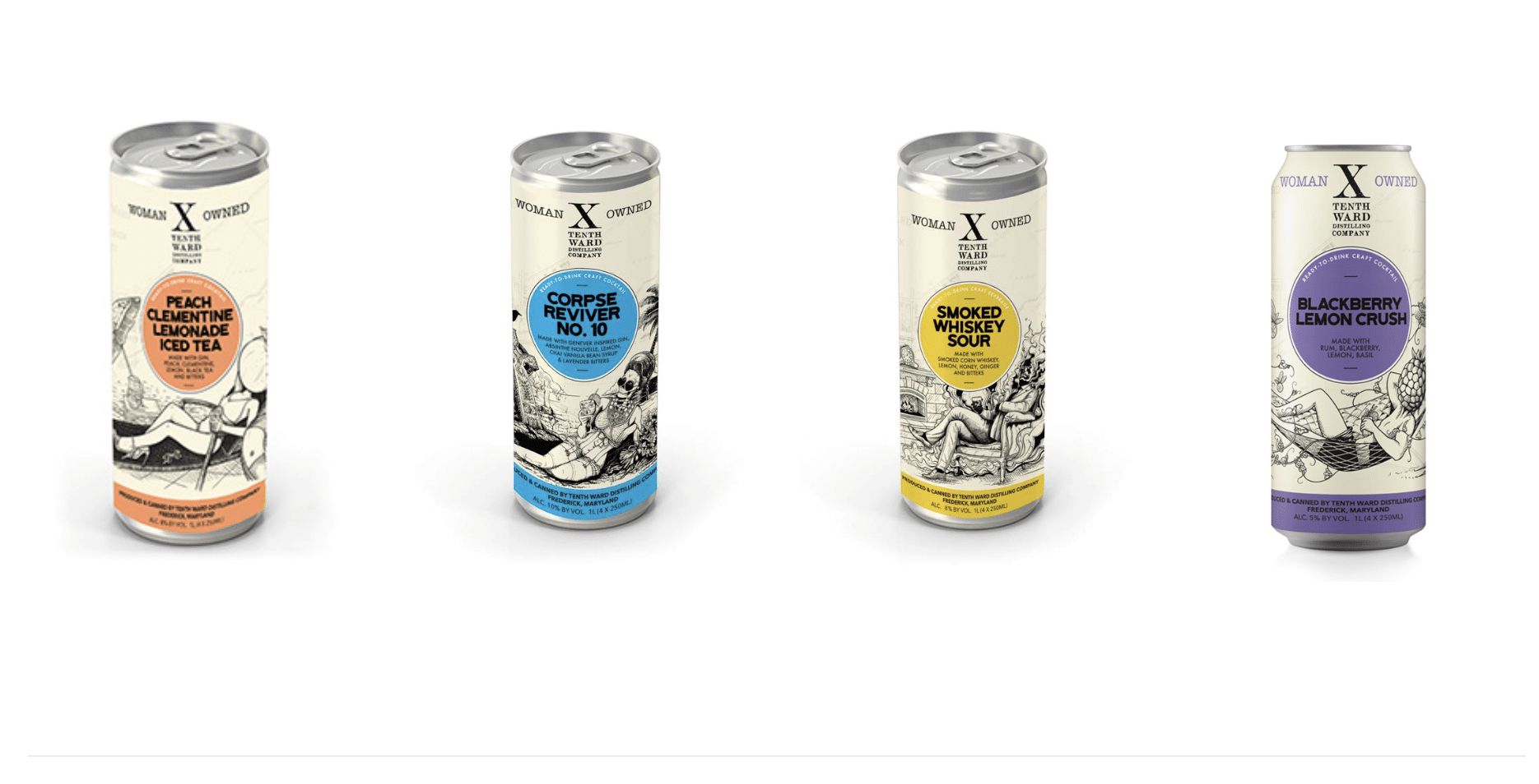 Tenth Ward Canned Cocktails